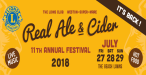Weston Lions Real Ale & Cider Festival