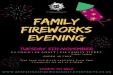 Friends of RHS Family Fireworks Evening 2019