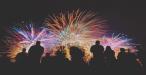 Firework night in Abbots Leigh