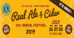 Weston Lions Real Ale & Cider Festival 2019